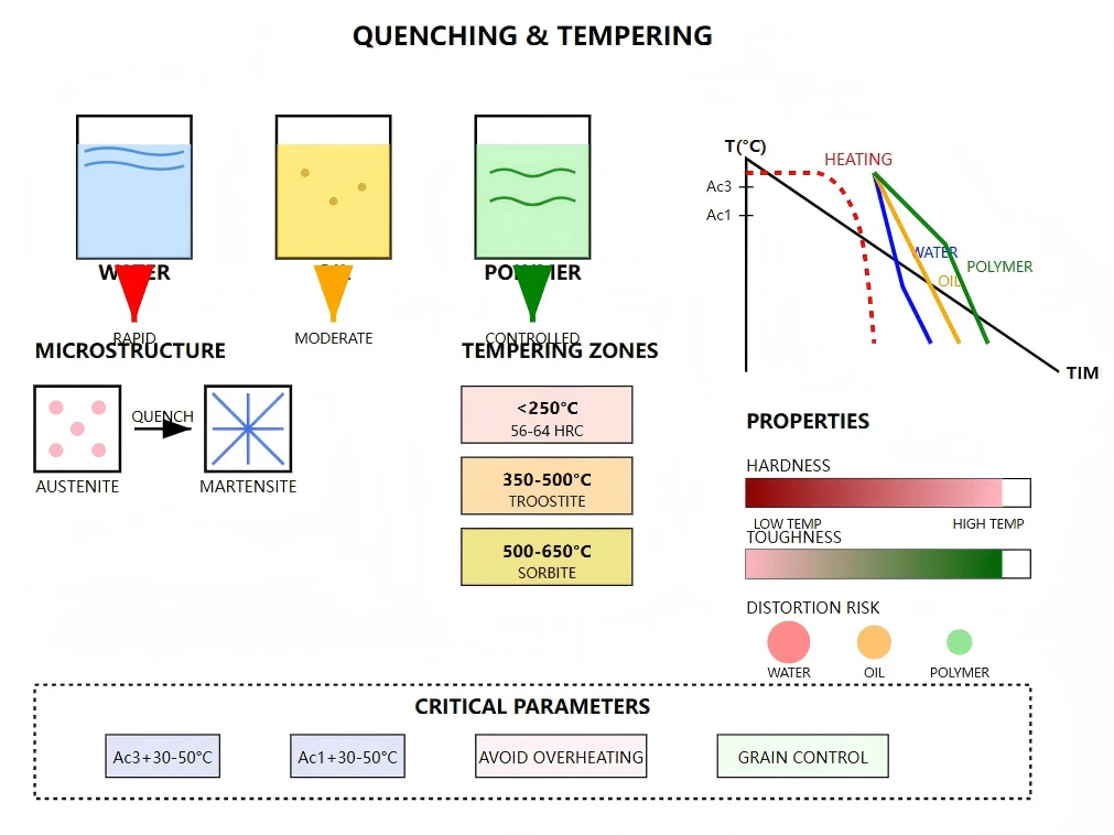 Quenching And Tempering Operations Quenching And Tempering Operations