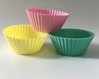 Silikonju Mini Cupcake Moffa Silikonju Bakeware Għodda għall-kejk